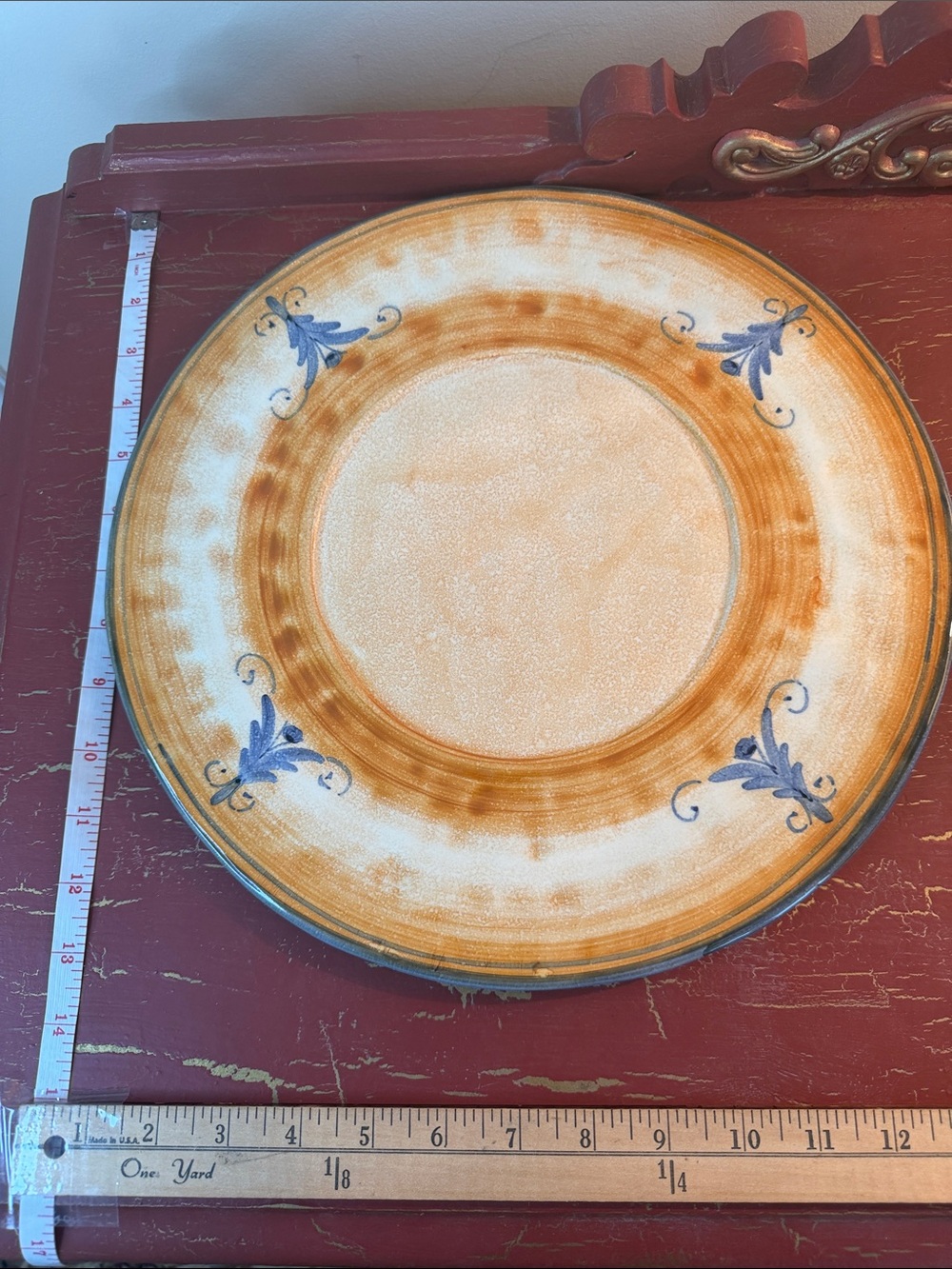 Vietri Solimene charger/Dinner Plate